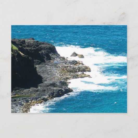 Kilauea Kust Kilauea Kauai Hawaii Briefkaart (Voorkant)