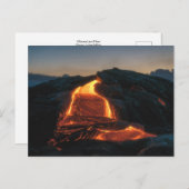Kilauea Lava Flow Hawaii Volcano Eruption 2018 Briefkaart (Voorkant / Achterkant)