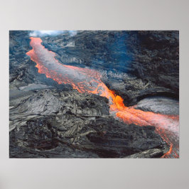 Kilauea Lava Flow Poster Print