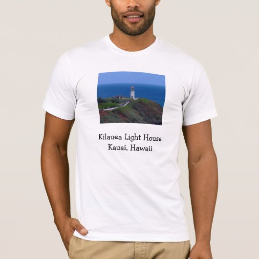 Kilauea Light House Kauai, Hawaii T-shirt (Voorkant)