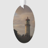 Kilauea Lighthouse bij Dusk op kerst Ornament (voorkant)