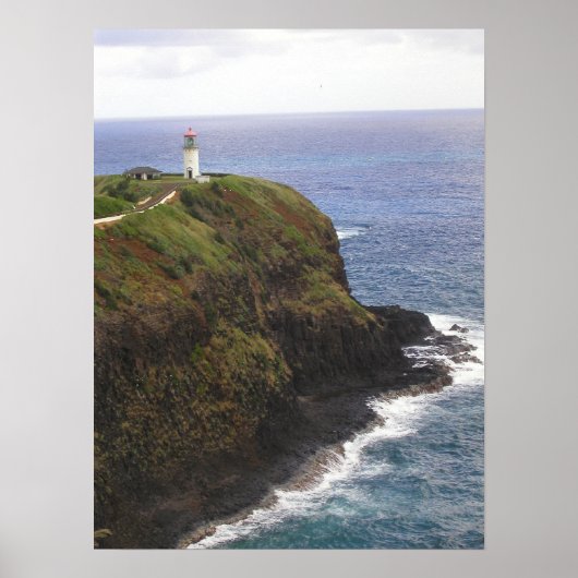 Kilauea Lighthouse, Kauai Poster (Voorkant)