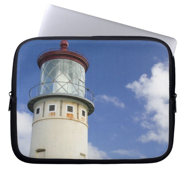 Kilauea Lighthouse Laptop Sleeve (Voorkant)