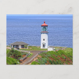 Kilauea Lighthouse op Kauai, Hawaii Briefkaart