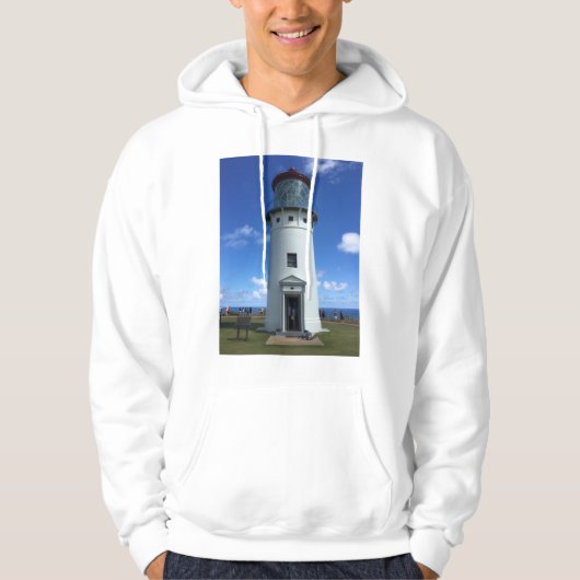 Kilauea Lighthouse op Kauai, Hawaii Hoodie (Voorkant)