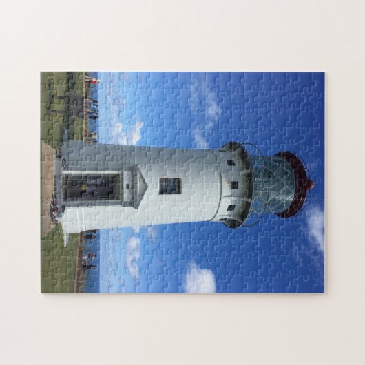Kilauea Lighthouse op Kauai, Hawaii Legpuzzel (Horizontaal)