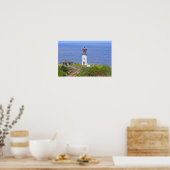 Kilauea Lighthouse op Kauai, Hawaii Poster (Keuken)