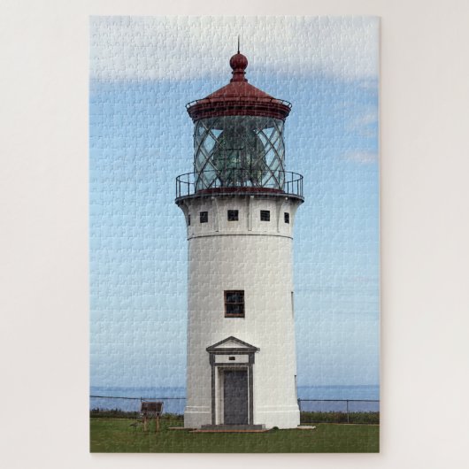 Kilauea Lighthouse op Kauai Legpuzzel (Verticaal)