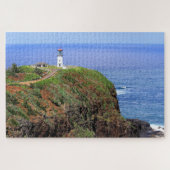 Kilauea Lighthouse op Kauai Legpuzzel (Horizontaal)