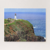 Kilauea Lighthouse op Kauai Legpuzzel (Horizontaal)