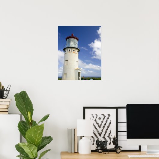 Kilauea Lighthouse Poster (Thuiskantoor)