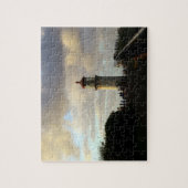 Kilauea Point Lighthouse bij schemering Legpuzzel (Verticaal)
