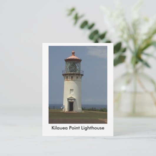 Kilauea Point Lighthouse Briefkaart (Staand voorkant)