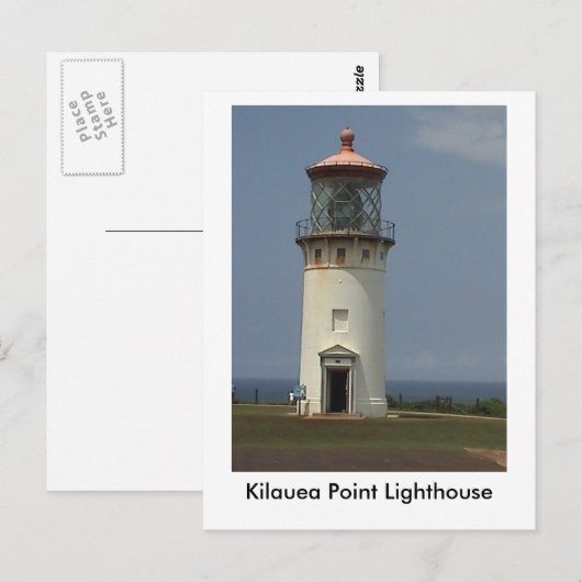 Kilauea Point Lighthouse Briefkaart (Voorkant / Achterkant)
