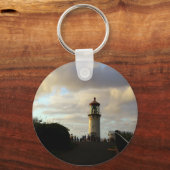 Kilauea Point Lighthouse in Dusk Sleutelhanger (Voorkant)