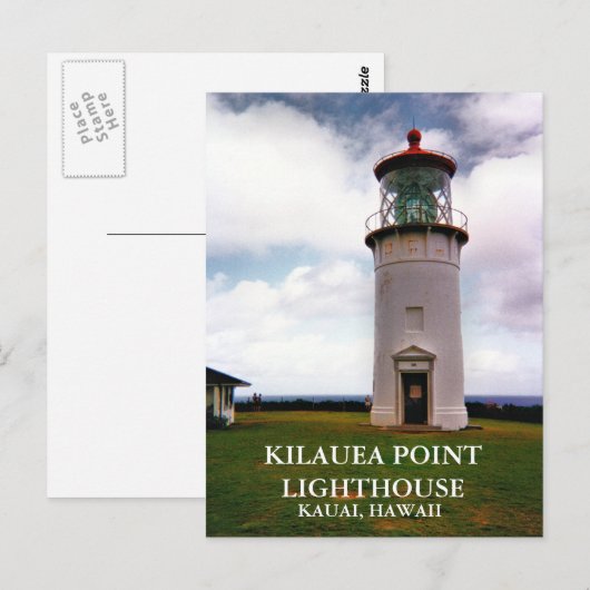 Kilauea Point Lighthouse, Kaua'i, Hawai'i Briefkaa Briefkaart (Voorkant / Achterkant)