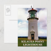 Kilauea Point Lighthouse, Kaua'i, Hawai'i Briefkaa Briefkaart (Voorkant / Achterkant)