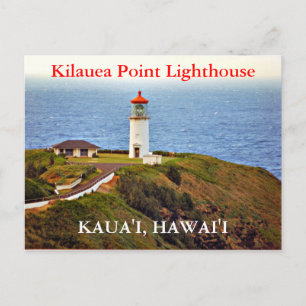 Kilauea Point Lighthouse, Kaua'i, Hawai'i Briefkaa Briefkaart