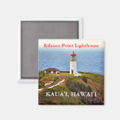 Kilauea Point Lighthouse, Kaua'i, Hawai'i Magnet (Voorkant / Achterkant)