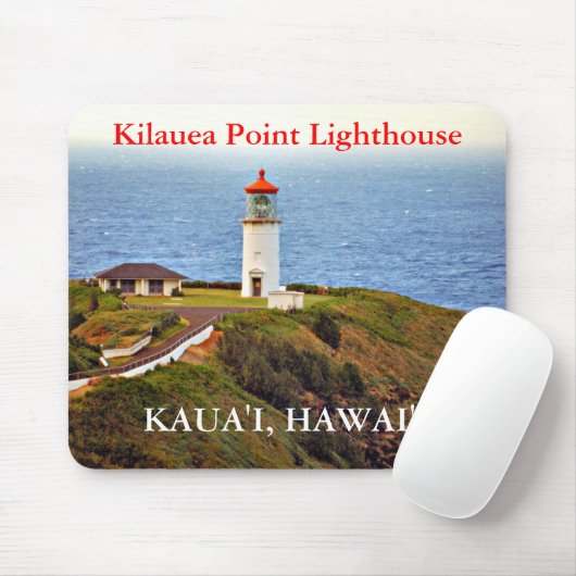 Kilauea Point Lighthouse, Kaua'i, Hawai'i Mousepad Muismat (Met muis)