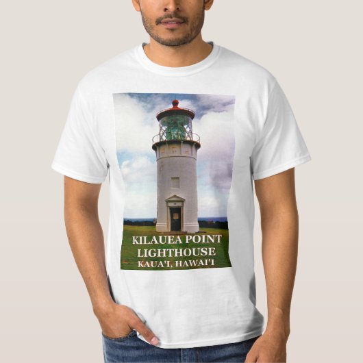 Kilauea Point Lighthouse, Kauai, Hawaii T-shirt (Voorkant)