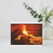 Kilauea Volcano Briefkaart (Staand voorkant)