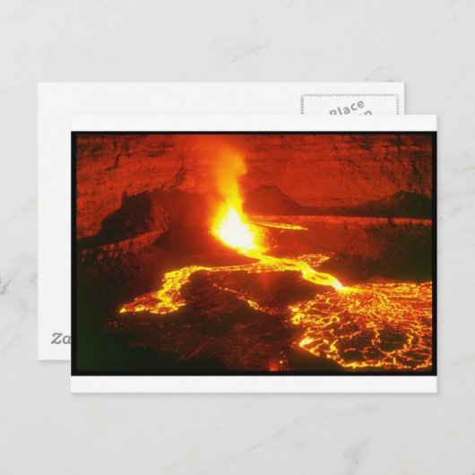 Kilauea Volcano Briefkaart (Voorkant / Achterkant)