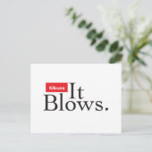 Kilauea Volcano Het blaast Briefkaart (Staand voorkant)