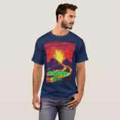 Kilauea vulkaan t-shirt (Voorkant volledig)