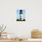 Kilauea-vuurtoren op Kauai Poster (Keuken)