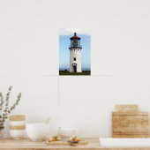 Kilauea-vuurtoren op Kauai Poster (Keuken)