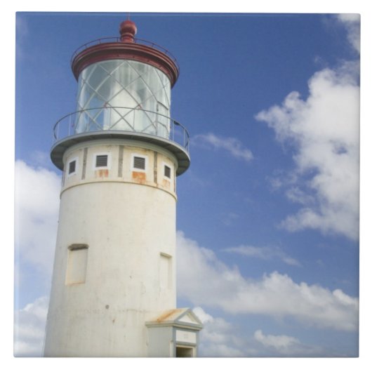 Kilauea-vuurtoren Tegeltje (Voorkant)