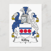 Kilby Family Crest Briefkaart (Voorkant)