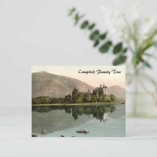 Kilchurn Castle, Argyll en Bute, Schotland Briefkaart (Staand voorkant)