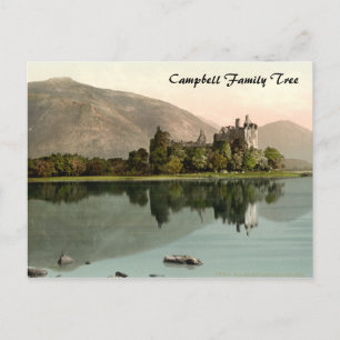 Kilchurn Castle, Argyll en Bute, Schotland Briefkaart