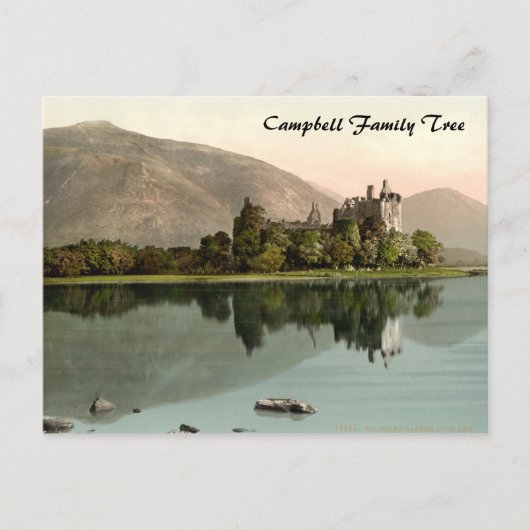 Kilchurn Castle, Argyll en Bute, Schotland Briefkaart (Voorkant)