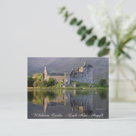 Kilchurn Castle Briefkaart (Staand voorkant)