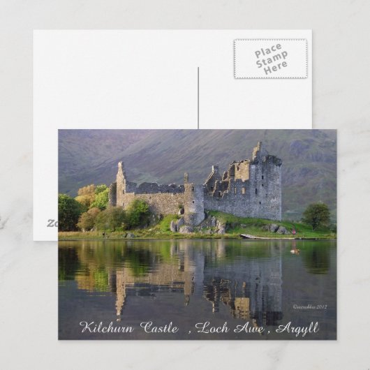 Kilchurn Castle Briefkaart (Voorkant / Achterkant)