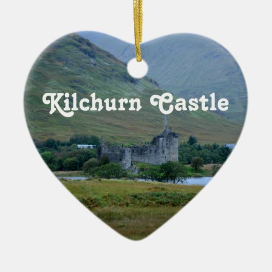 Kilchurn Castle Keramisch Ornament (Voorkant)