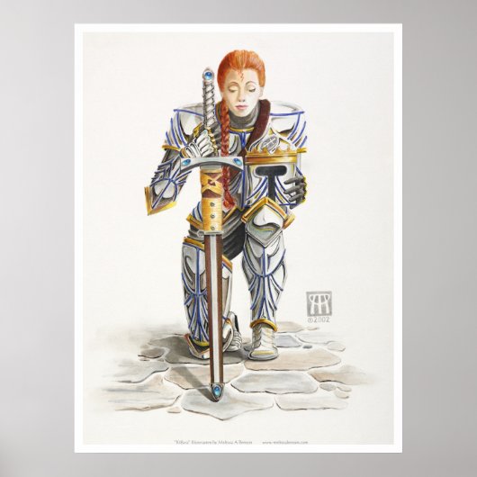 Kilfara Warrior Princess Poster (Voorkant)