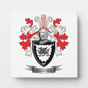 Kilgore Family Crest Coat. Fotoplaat
