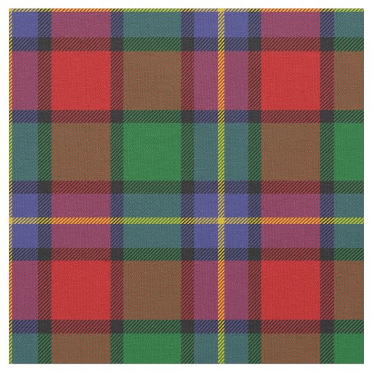 Kilgore Tartan Print Stof (Close Up)