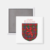 Kilgore Tartan Scottish Play Lion Rampant Magneet (Voorkant / Achterkant)