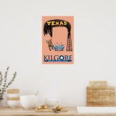 Kilgore, Texas poster (Keuken)