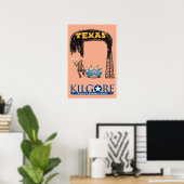 Kilgore, Texas poster (Thuiskantoor)