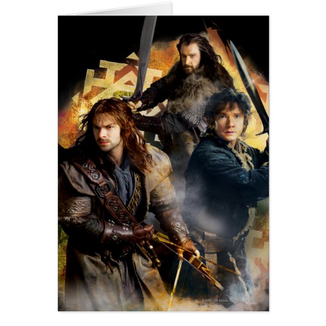 Kili, BILBO BAGGINS™ & THORIN OAKENSHIELD™ Art (Voorkant)