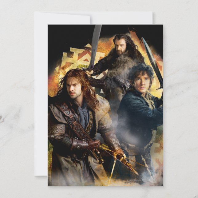 Kili, BILBO BAGGINS™ & THORIN OAKENSHIELD™ Art (Voorkant)