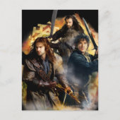 Kili, BILBO BAGGINS™ & THORIN OAKENSHIELD™ Art Briefkaart (Voorkant)