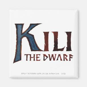 KILI DE DWARF™ naam Magneet