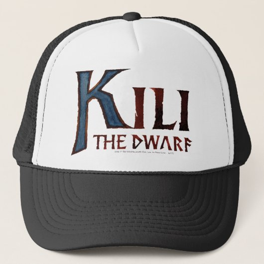 KILI DE DWARF™ naam Trucker Pet (Voorkant)